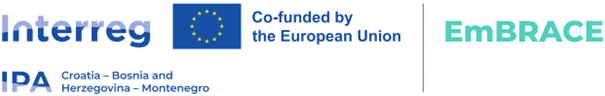 Interreg IPA Croatia – Bosnia and Herzegovina – Montenegro · Co-funded by the European Union · EmBRACE
